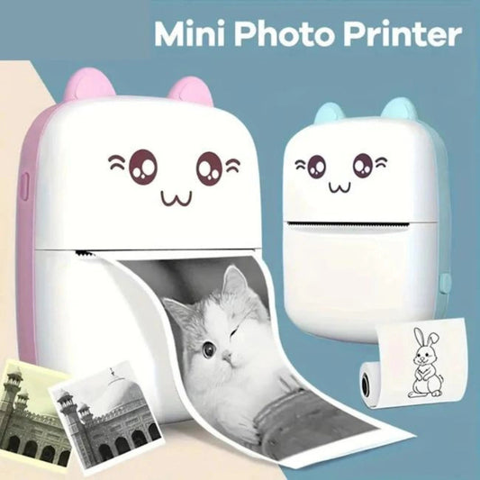 Portable camera instant photo
